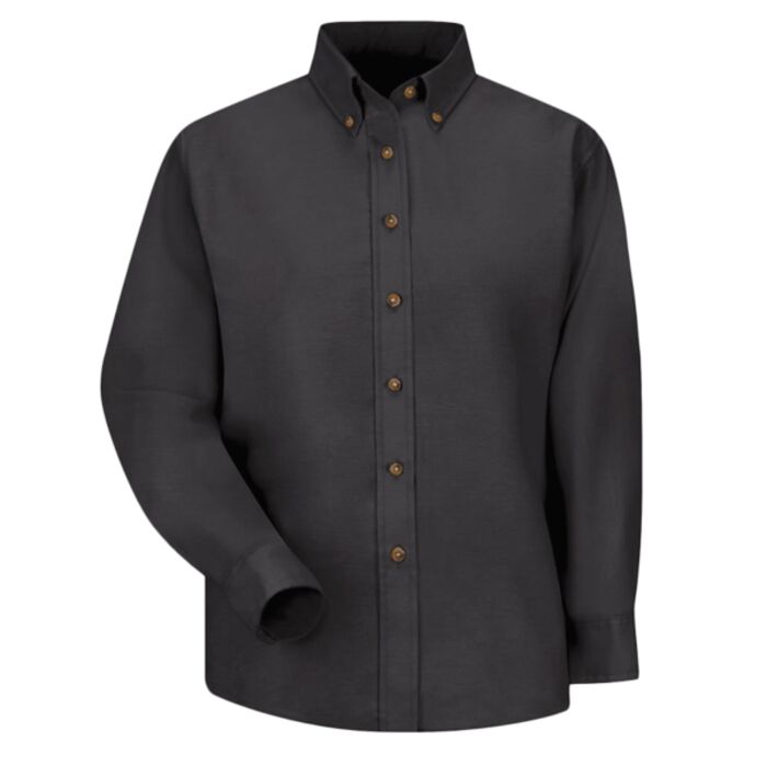 Women's Poplin Dress Shirt Thumbnail