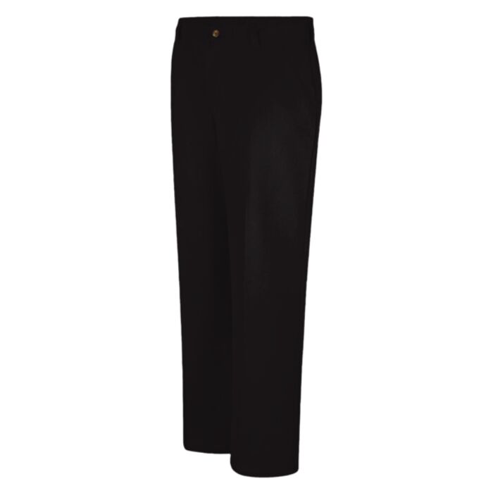 Women's Extended Sizes Plain Front Cotton Pants Thumbnail