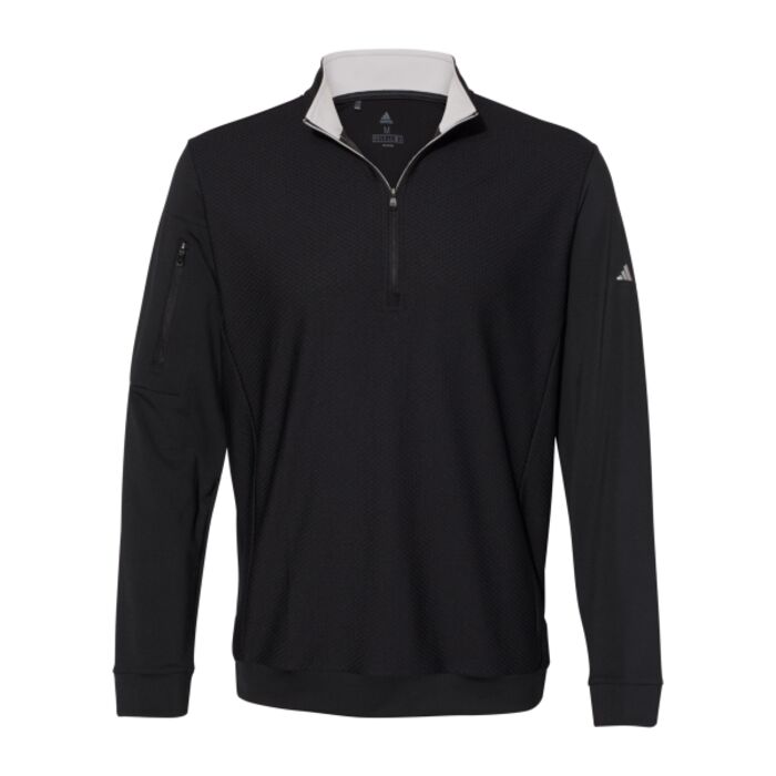 Men's Textured Quarter-Zip Pullover Thumbnail