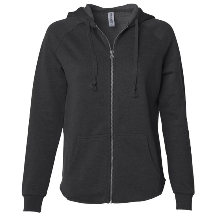 Women's California Wave Wash Full-Zip Hooded Sweatshirt Thumbnail