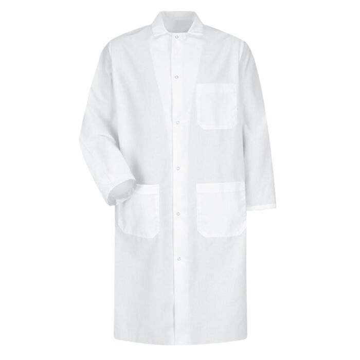 Unisex Butcher Coat with Interior Chest Pocket Thumbnail