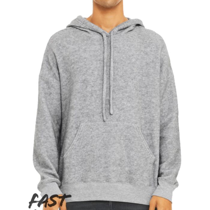 Unisex FWD Fashion Sueded Fleece Hoodie Sweatshirt Thumbnail