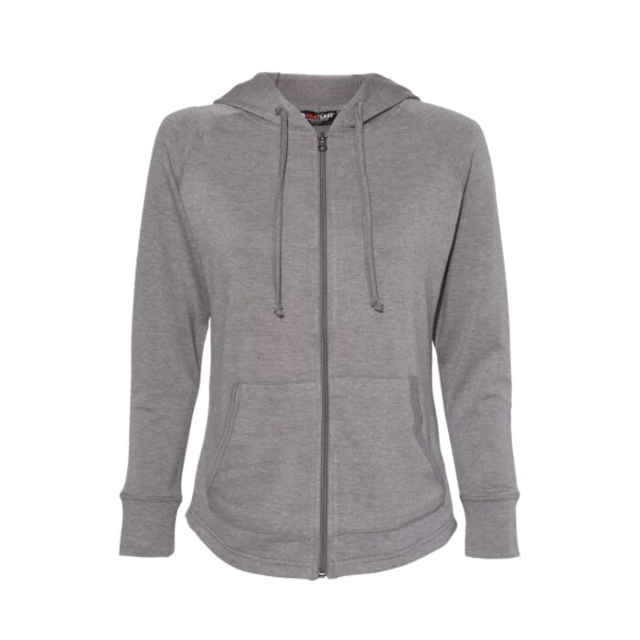 Women’s HeatLast™ Fleece Faux Cashmere Full-Zip Hooded Sweatshirt Thumbnail