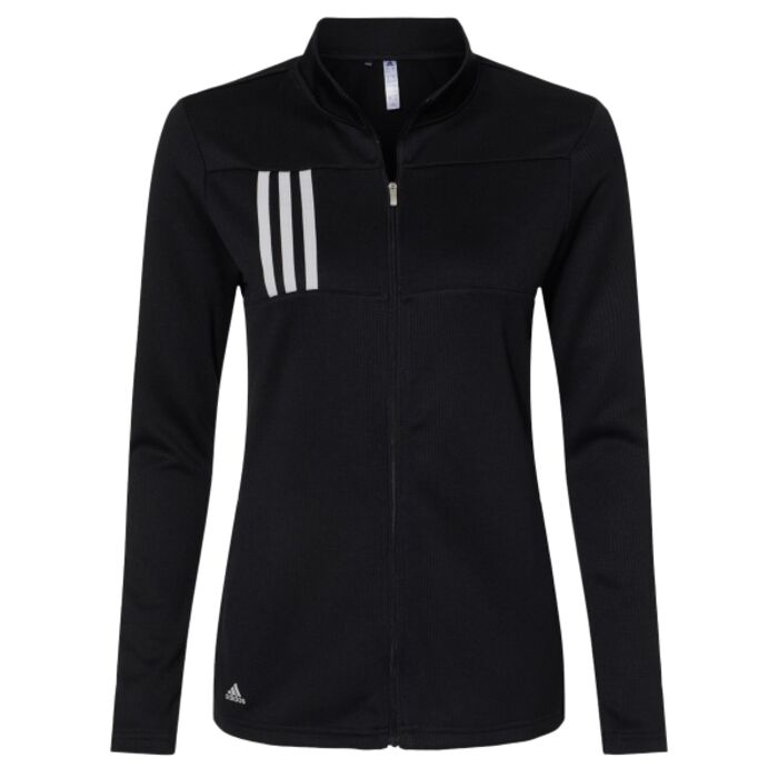 Women's 3-Stripes Double Knit Full-Zip Thumbnail
