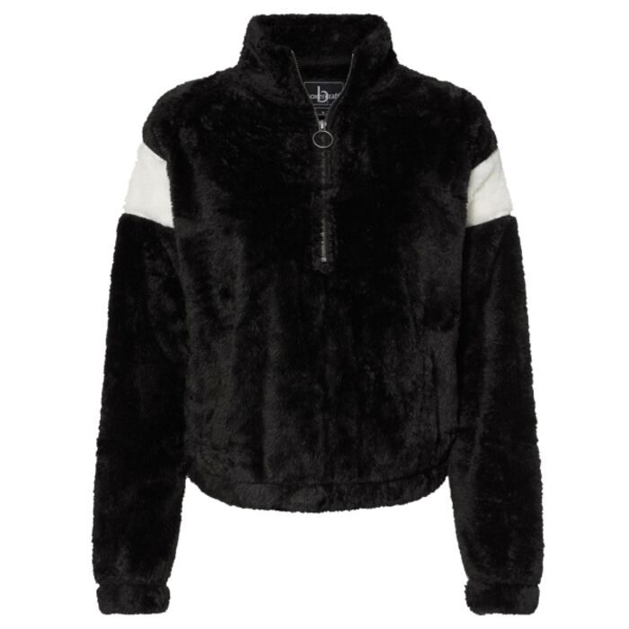 Women's Remy Fuzzy Fleece Quarter-Zip Pullover Thumbnail