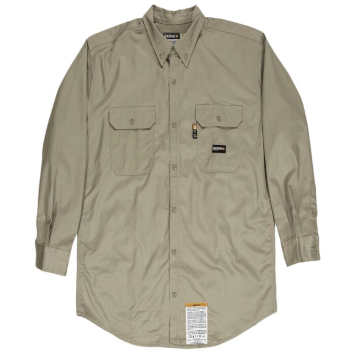Men's Tall Flame-Resistant Button Down Work Shirt Thumbnail
