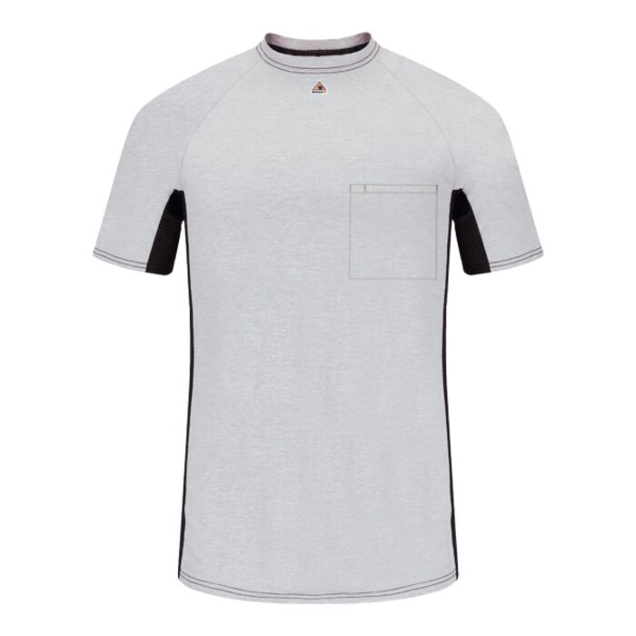 Men's FR Two-Tone Base Layer with Concealed Chest Pocket- EXCEL FR Thumbnail