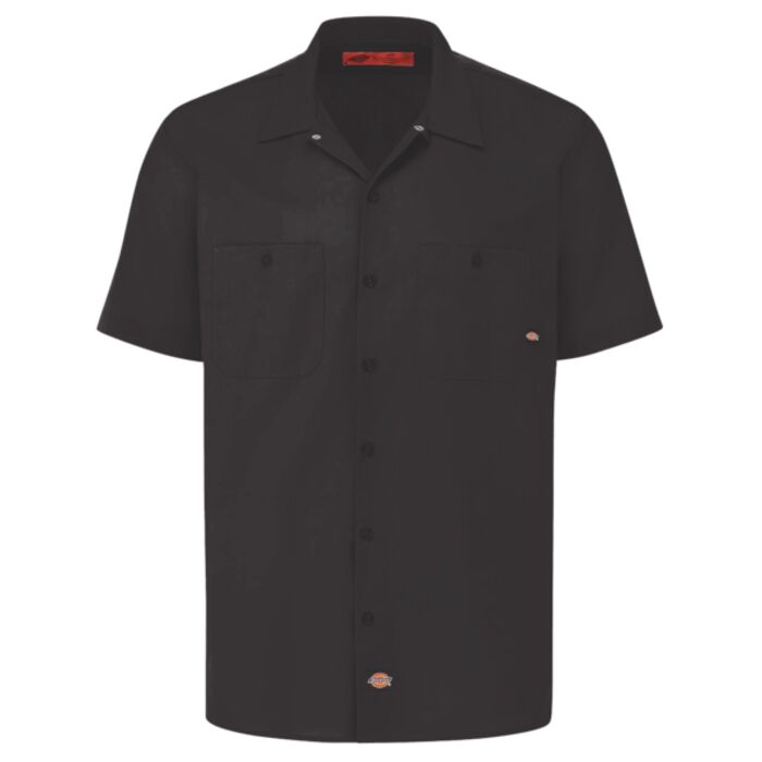 Men's Industrial Short Sleeve Work Shirt Thumbnail