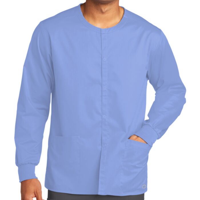 Unisex WorkFlex ™ Snap Front Scrub Jacket Thumbnail
