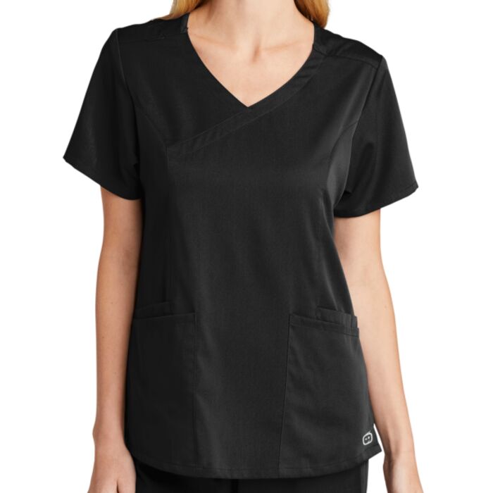 Women's Premiere Flex ™ Mock Wrap Top Thumbnail