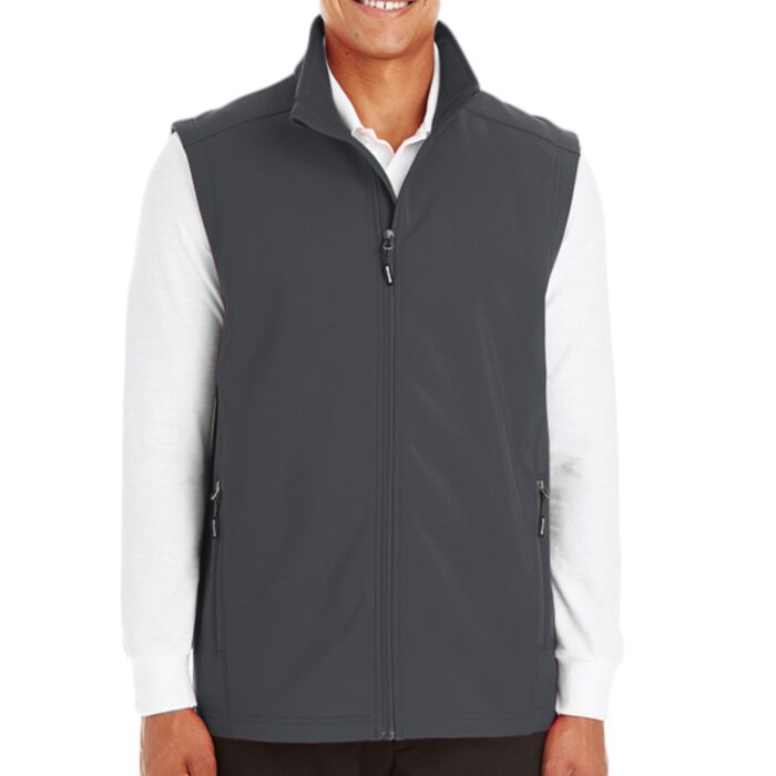 (Salty's)Men's Cruise Two-Layer Fleece Bonded Soft Shell Vest Thumbnail