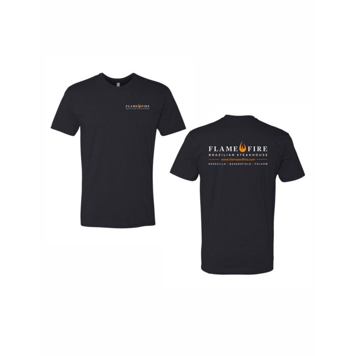 BOH TEE- NEXT LEVEL POLY/COTTON BLEND T-SHIRT SCREEN PRINTED LEFT CHEST & BACK Thumbnail