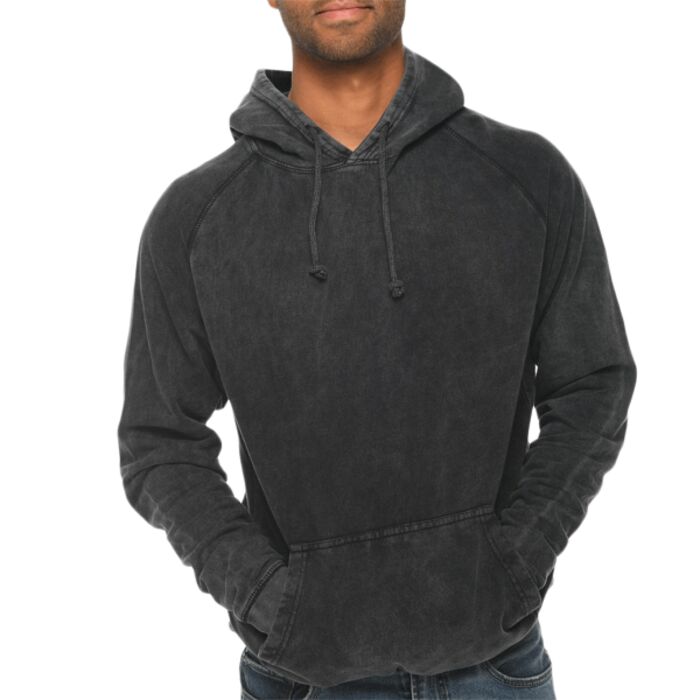 Unisex Vintage Raglan Hooded Sweatshirt Thumbnail