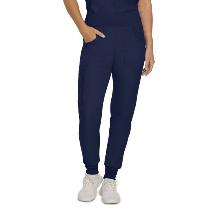 Landau Forward 7-Pocket Rib Knit Waistband Cargo Jogger Navy Thumbnail