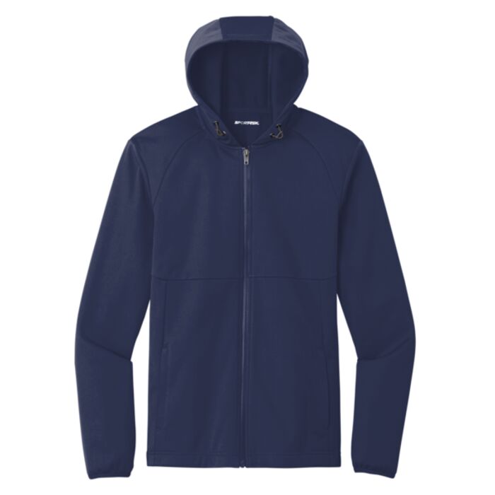 Sport Tek Men's Hooded Soft Shell Jacket Thumbnail