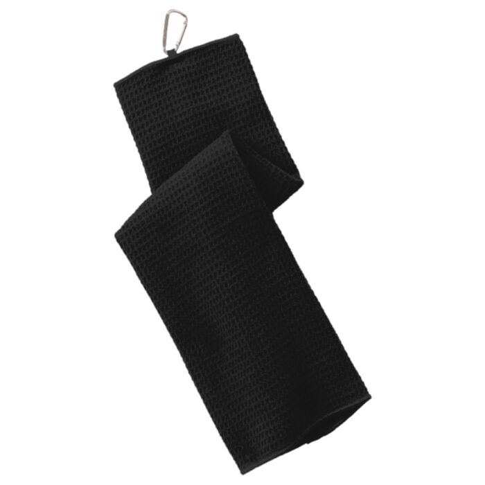 Waffle Microfiber Golf Towel Thumbnail