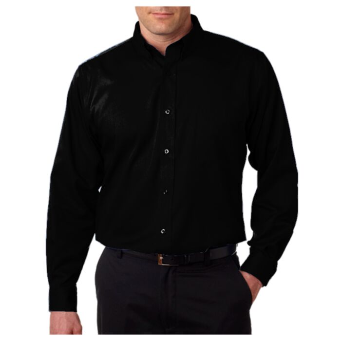 Men's Non-Iron Cotton Twill Woven Shirt Thumbnail