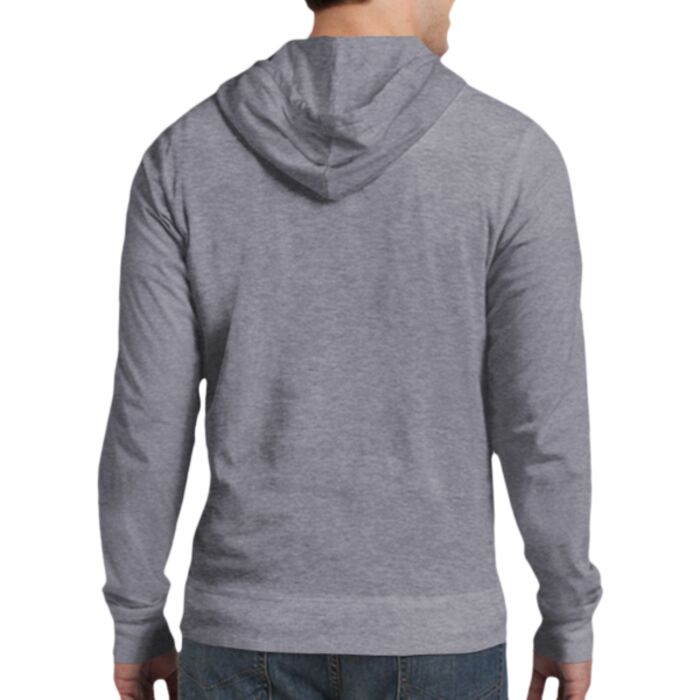 Young Mens Lightweight Jersey Full Zip Hoodie Thumbnail