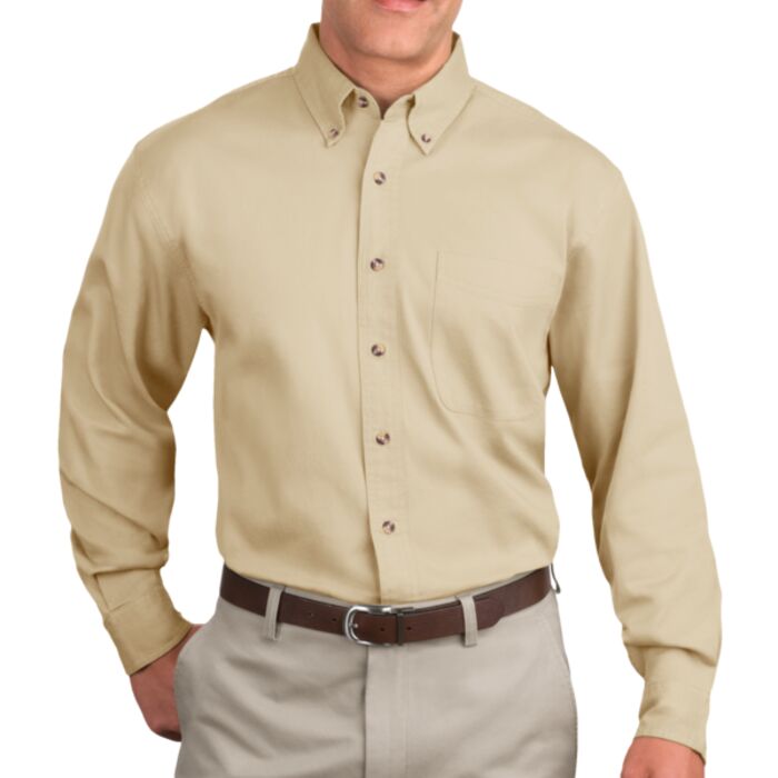 Long Sleeve Twill Shirt Thumbnail