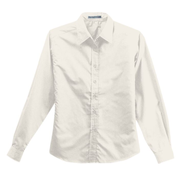 Ladies Long Sleeve Easy Care Soil Resistant Shirt Thumbnail