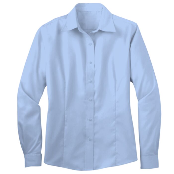 Ladies Long Sleeve Non Iron Twill Shirt Thumbnail