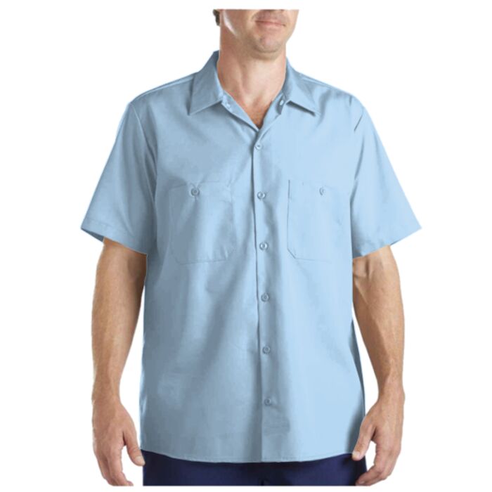 Men’s 4.25 oz. Industrial Short-Sleeve Work Shirt Thumbnail