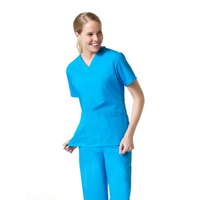 Women's Maevn CORE 2 Pocket V-Neck Top Thumbnail