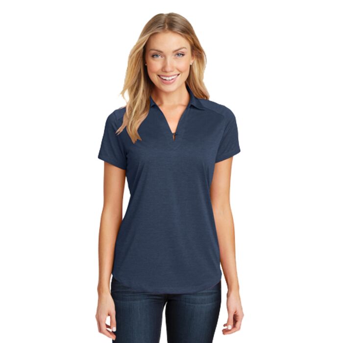 Ladies Digi Heather Performance Polo Thumbnail