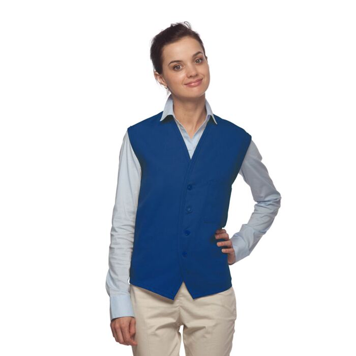 One Pocket Unisex Vest w/ Pencil Divide Thumbnail