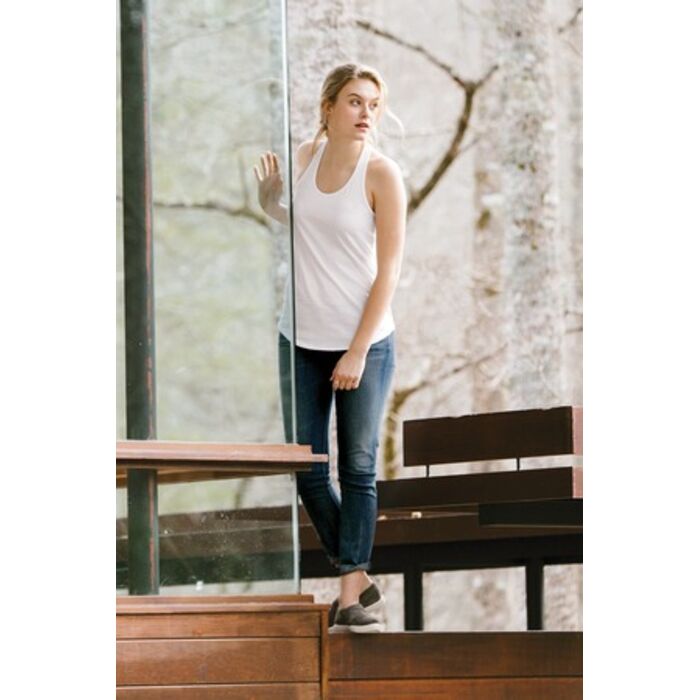 Alternative® Shirttail Satin Jersey Tank Thumbnail