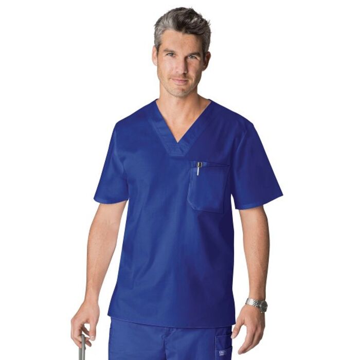 Men's Cherokee Workwear Premium Core Stretch V-Neck Top - 2 Pockets Thumbnail