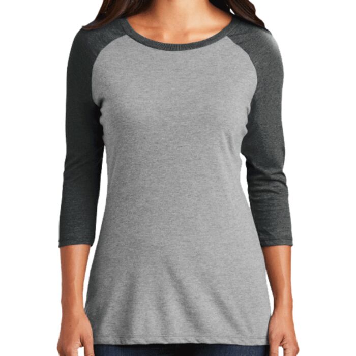 Ladies Perfect Tri ™ 3/4 Sleeve Raglan Thumbnail