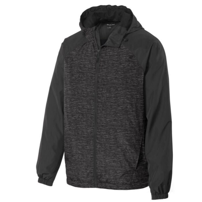 Sport-Tek Raglan Hooded Wind Jacket Thumbnail
