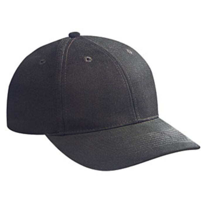 Otto Brushed Bull Denim Low Profile Pro Style Caps Thumbnail