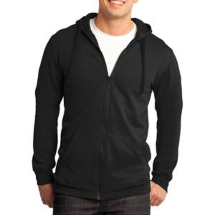 DT800 District® - Young Mens The Concert Fleece™ Full-Zip Hoodie Thumbnail